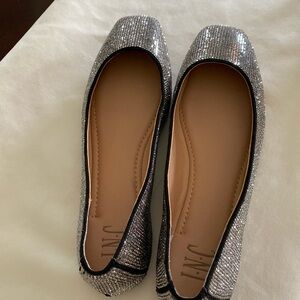 I.N.C. Shiny flats.